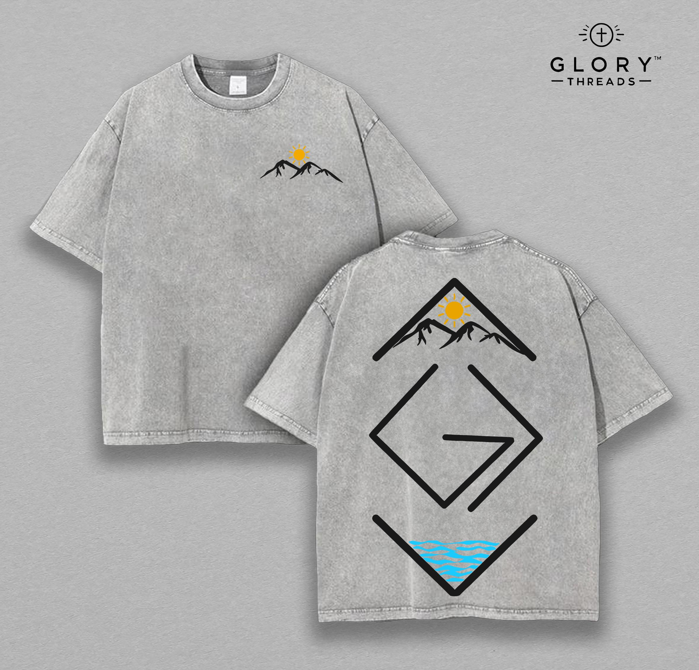 God Is Greater Than the Highs and Lows – Christian Washed Tee