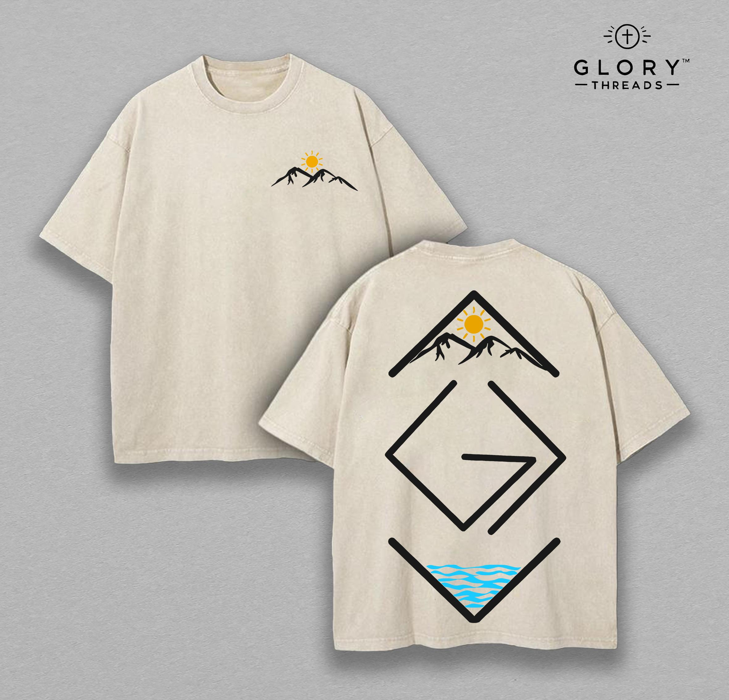 God Is Greater Than the Highs and Lows – Christian Washed Tee