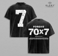 Matthew 18:21-22 Washed Tee – Forgive 70x7 Christian Streetwear
