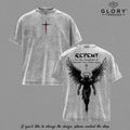 Repent Vintage Washed Tee – Angel Wings Christian Gospel Streetwear