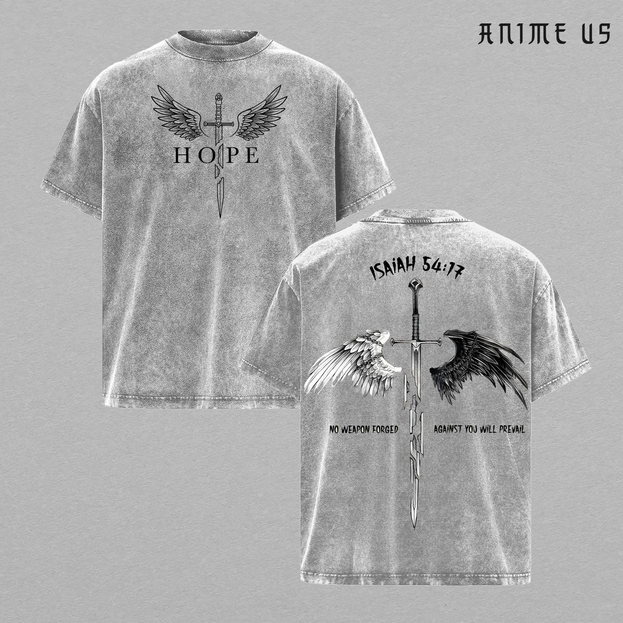 Christ Is King Washed Tee – Jesus Christian Faith Streetwear