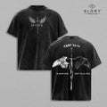 Christ Is King Washed Tee – Jesus Christian Faith Streetwear